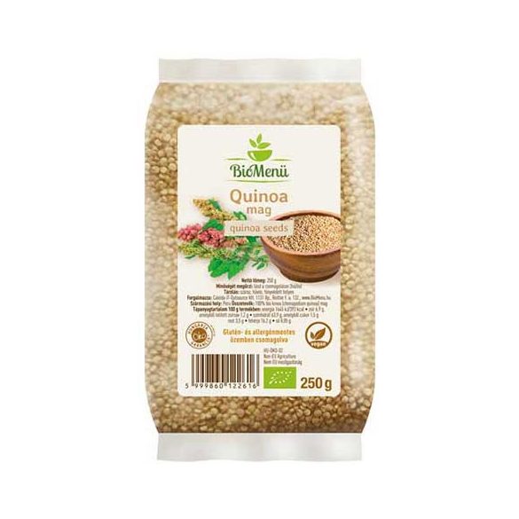 BioMenü BIO QUINOA mag 250 g  Új termék