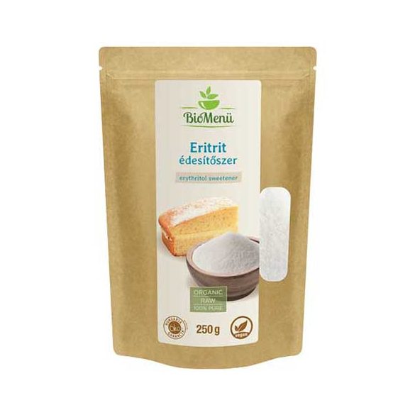 BioMenü BIO ERITRIT édesítőszer 250 g  Új termék