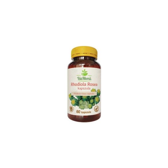 Bio menü bio rhodiola rosea 500 mg kapszula 60 db