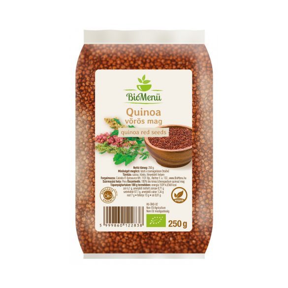 BioMenü BIO QUINOA vörös mag 250 g