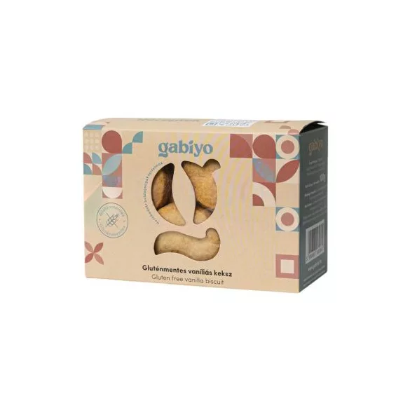 GABIYO KEKSZ VANÍLIÁS 100G GM. HCM.