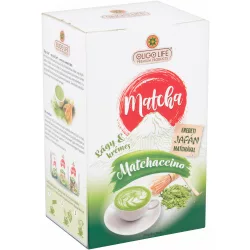 Nyírfacukor oligo life matchaccino zöld tea specialitás 6db - bio és refomélelmiszer