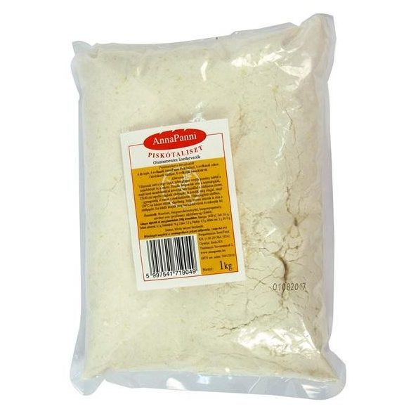 Gluténmentes annapanni piskótaliszt 1000g - bio és refomélelmiszer