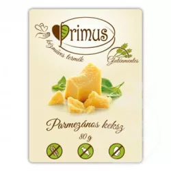 Primus parmezános keksz 80gr - bio és refomélelmiszer