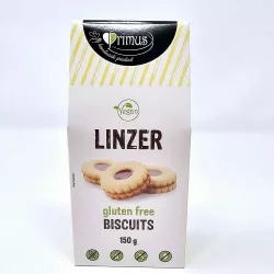 Gluténmentes primus vegán linzer 150g - bio és refomélelmiszer