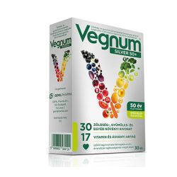   Vegnum silver 50+ étrendkiegészítő multivitamin kapszula 30 db