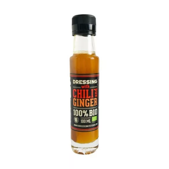Dorys coconut kitchen bio chilis-gyömbéres kókuszolaj salátákhoz 100 ml - bio és refomélelmiszer