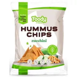 Gluténmentes foody free hummus chips cukkinivel 50g - bio és refomélelmiszer