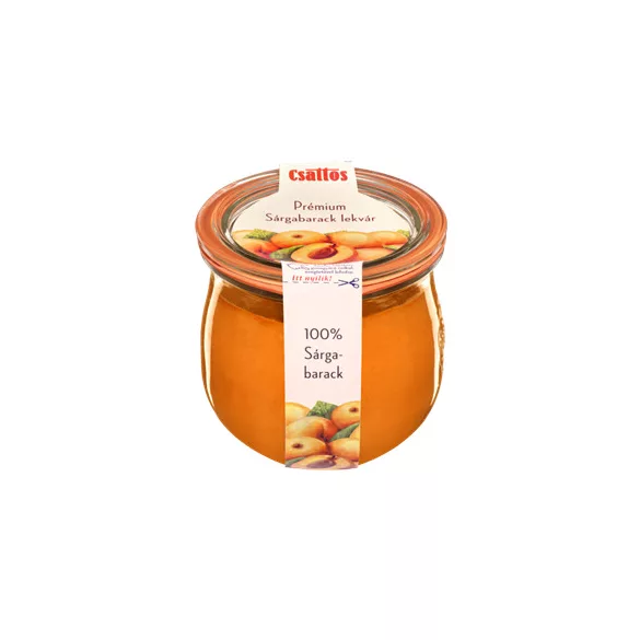 Csattos prémium sárgabarack lekvár 340 g