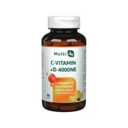 Multi 4u c 1000+d 4000 vitamin tabletta 90db