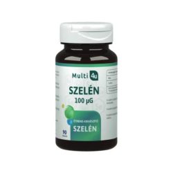 Multi 4u szelén 100µg tabletta 90db