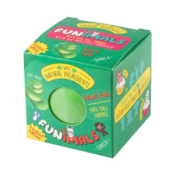 Funimals have fun fürdőgolyó aloe vera 100 g - bio és natúr kozmetikumok