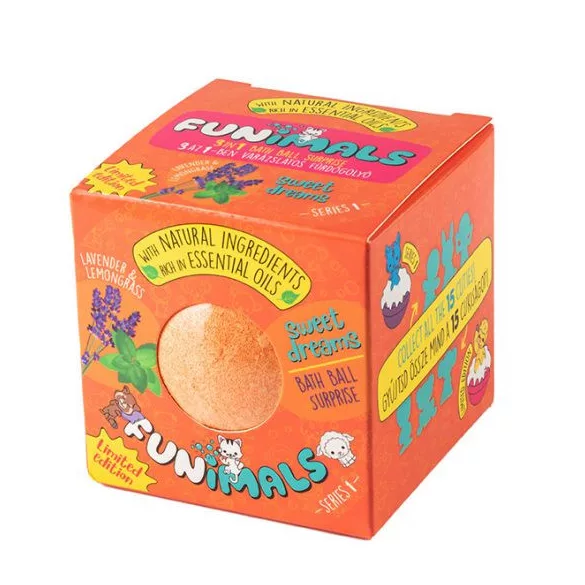 Funimals have fun fürdőgolyó levendula és citromfű 100 g - bio és natúr kozmetikumok