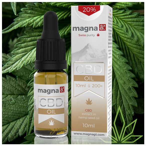 Magna G&T 20% CBD kendermagolajban 10 ml