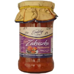 Erdélyi ízek padlizsános zakuszka 300g - bio és refomélelmiszer