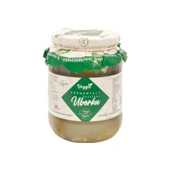Vegan veggie fermentált kovászos uborka 610g