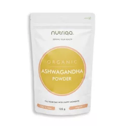 Bio happy naturals organic ashwagandha por 125g