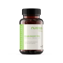   Nutriqa brain boost pro - mentális fókusz kúra gyógynövényes kapszula 60db
