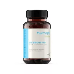   Nutriqa eye bright pro - szem egészsége kúra gyógynövényes kapszula 60db