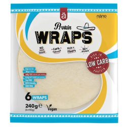 Vegan nanosupps protein tortilla wraps 240g