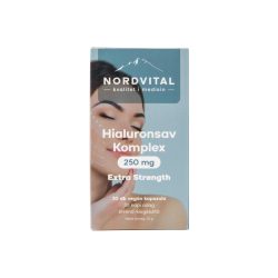 Nordvital hialuronsav komplex 30 db vegán kapszula