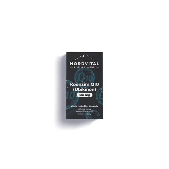 Nordvital koenzim q10 (ubikinon) 60 db kapszula