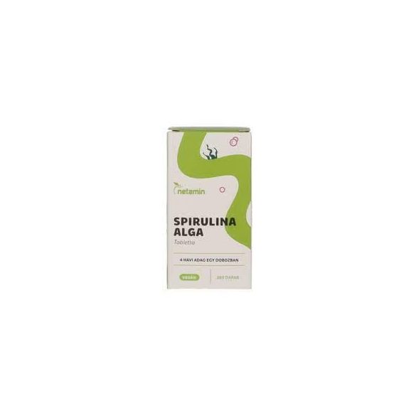 Netamin Spirulina alga tabletta 360 db