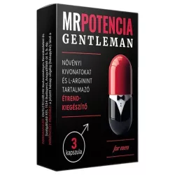 Mrpotencia gentlaman - étrend-kiegészítő kapszula férfiaknak (3db) - bio és natúr intim készítmények