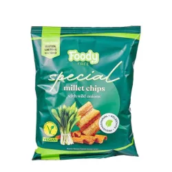   Gluténmentes foody free special köleschips medvehagymával 45g