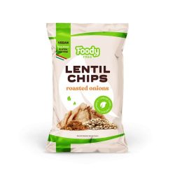 Gluténmentes foody free lencsechips sült hagymával 50g