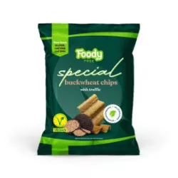   Gluténmentes foody free special hajdinachips szarvasgombával 45g