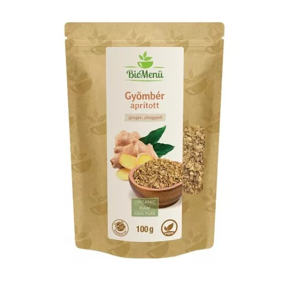 Bio biomenü gyömbér, aprított 100g
