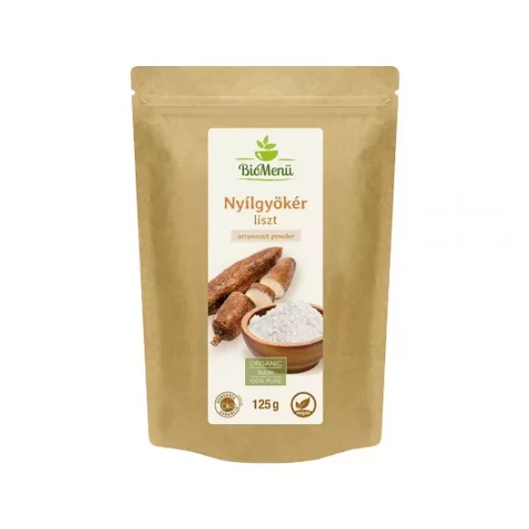 Biomenü bio nyílgyökérliszt 125 g újra készleten
