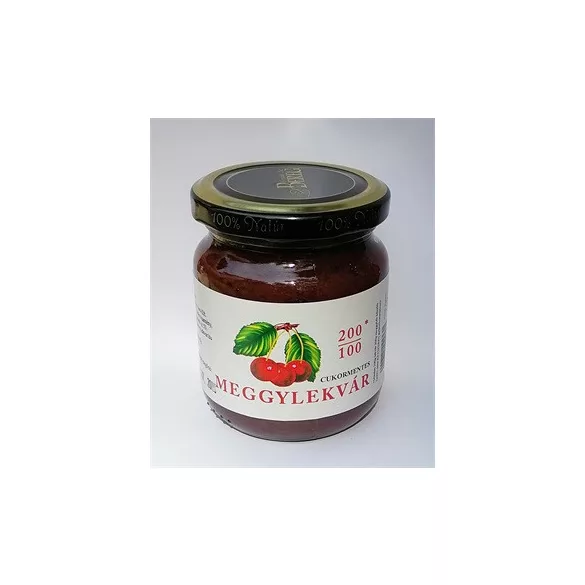 Hungarojam meggylekvár cukormentes 240g