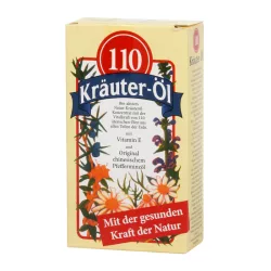 110 krauter-öl gyógynövény olaj 100ml - bio és vegán étrendkiegészítők