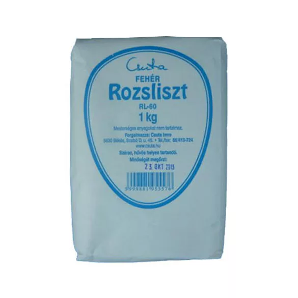 Csuta fehér rozsliszt rl-60 1000 g - bio és refomélelmiszer