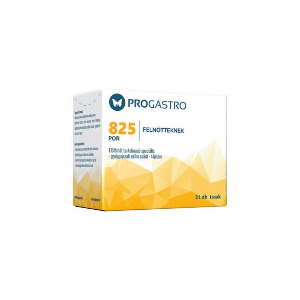 Progastro 825 por felnőtdbnek élőflórát tartalmazó étrend-kiegészítő készítmény 3 tasak