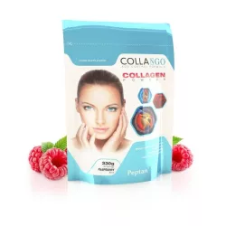 Collango collagen raspberry flavor 330g - bio és vegán étrendkiegészítők