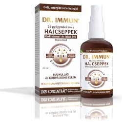 Dr. immun koffeines hajcsepp hajhullás és korpásodás ellen 50ml - bio és natúr kozmetikumok