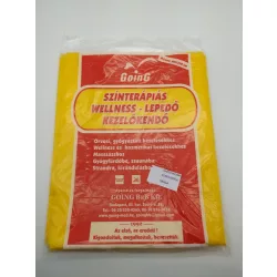 Going színterápiás wellness lepedő sárga 1 db - bio és natúr kozmetikumok