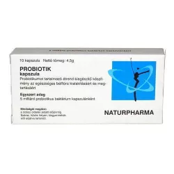 Naturpharma probiplus kapszula 10db - bio és vegán étrendkiegészítők
