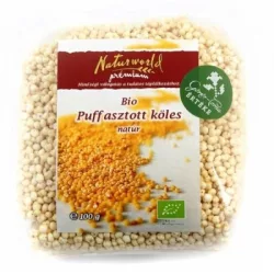 Naturgold bio puffasztott kölesgolyó natúr 100 g - bio és refomélelmiszer