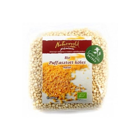 Naturgold bio puffasztott kölesgolyó natúr 100 g 100 g