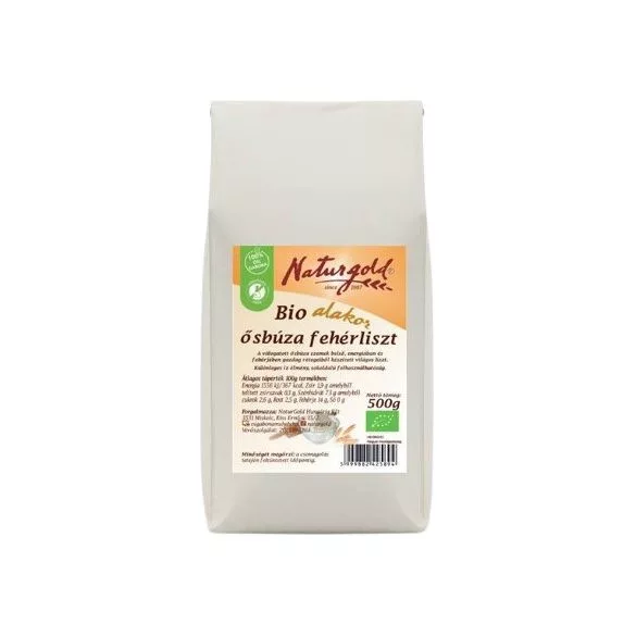 Naturgold bio alakor ősbúza fehérliszt 500 g