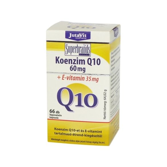 Jutavit koenzim q-10+e-vitamin kapszula 60+6db 66 db