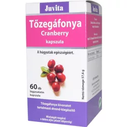 Jutavit tőzegáfonya kapszula aranyvessző kivonattal 60+10db - bio és vegán étrendkiegészítők