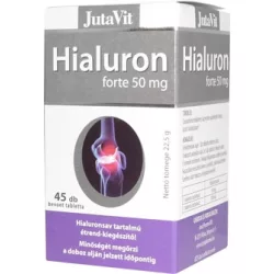 Jutavit hialuron forte 50mg tabletta 45db - bio és vegán étrendkiegészítők