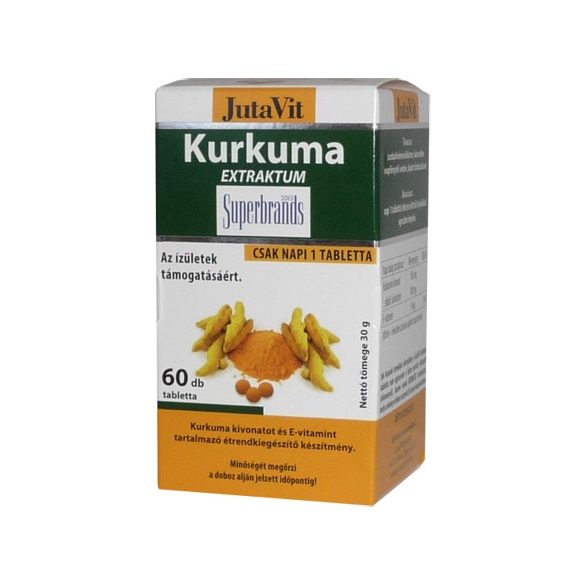 Jutavit kurkuma tabletta 60 db