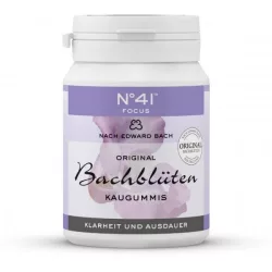 Bach virágterápiás rágó összpontosítás 60g - aromaterápiás és wellness termékek