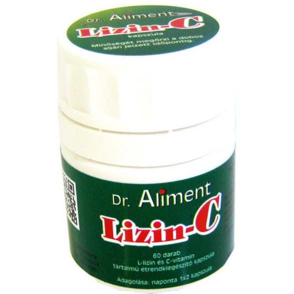 Dr.aliment lizin c kapszula 60 db